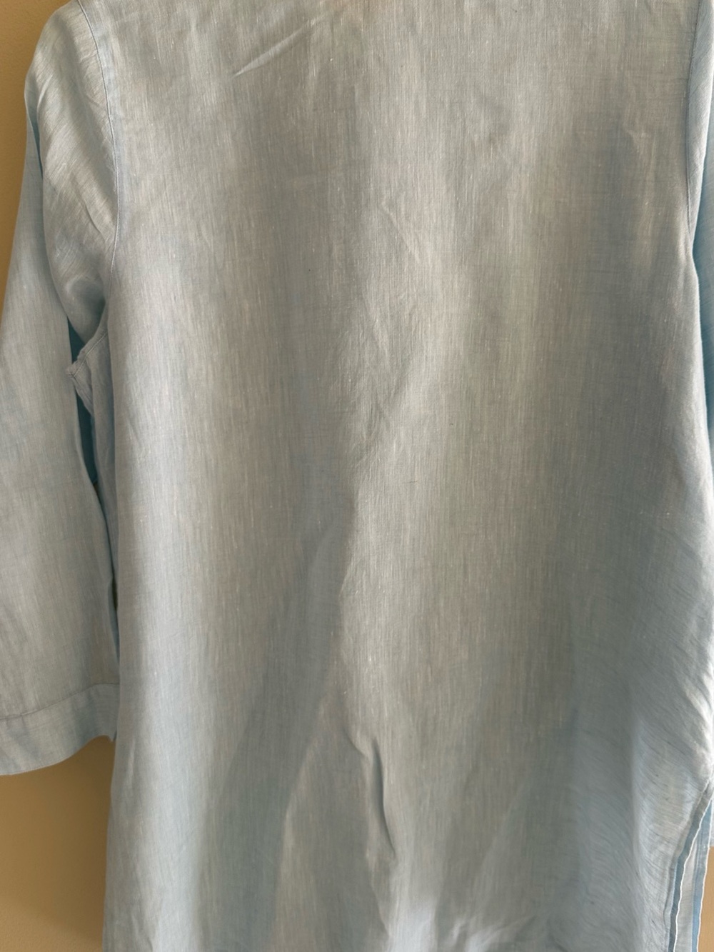 Poetry Linen pale Lavender long blouse/tunic
